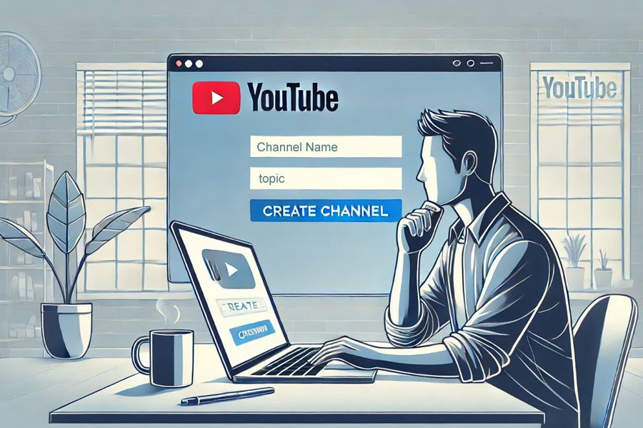 how to make youtube channel