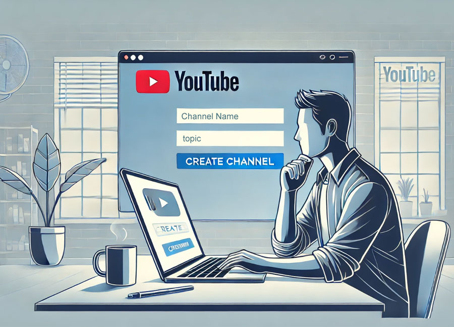 how to make youtube channel